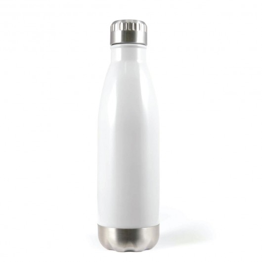 Promotional Mosman Stainless Steel Drink Bottle White